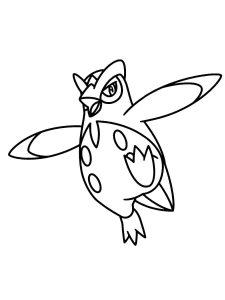 Tô màu Pokemon Prinplup