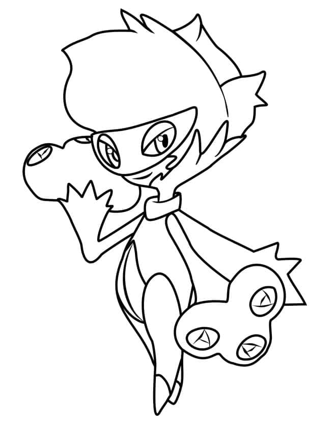 Tô màu Pokemon Roserade