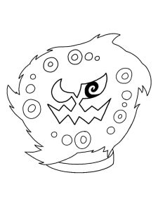 Tô màu Pokemon Spiritomb
