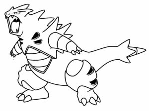 Tô màu Pokemon Tyranitar