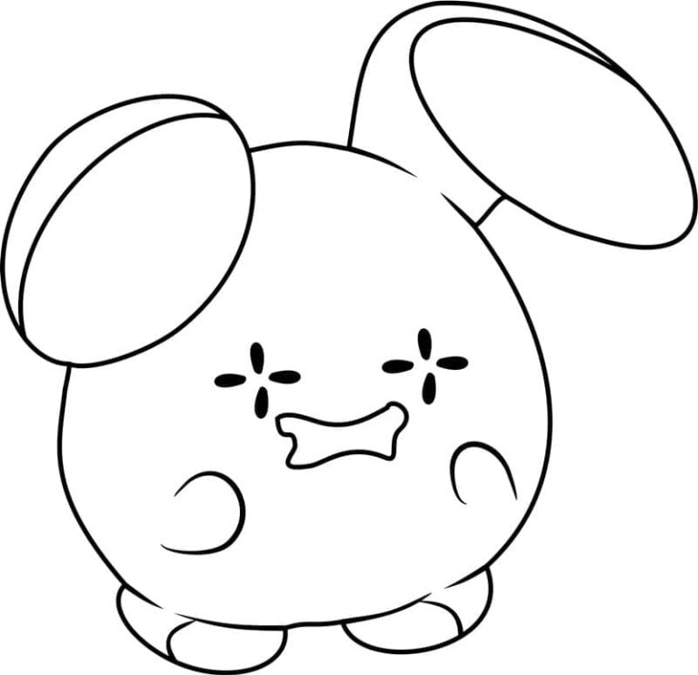 Tô màu Pokemon Whismur