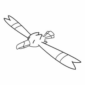 Tô màu Pokemon Wingull
