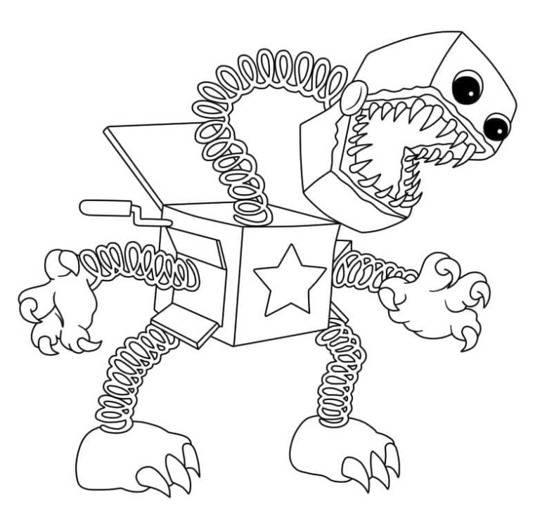 Tô Màu Boxy Boo