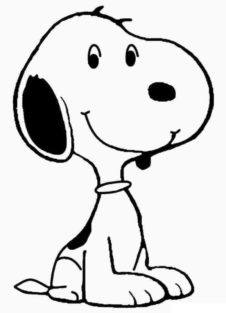 Tô Màu Chú Chó Snoopy