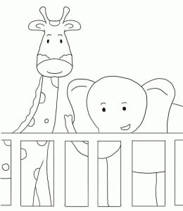 Tô màu Sở Thú Đáng Yêu
