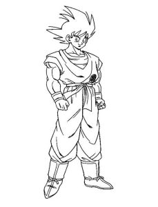 Tô màu Son Goku Vui Vẻ