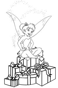Tô màu Tinkerbell và Những Món Quà