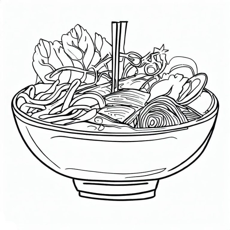 Tô màu Tô Phở Rất Ngon