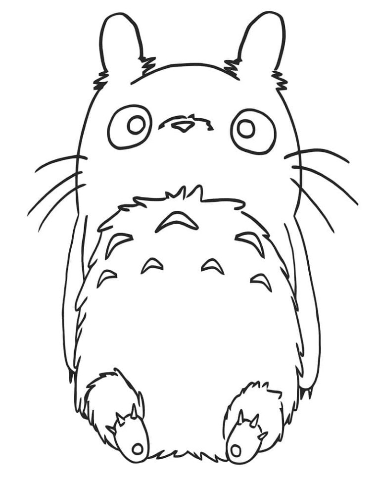 Tô màu Totoro Ngộ Nghĩnh