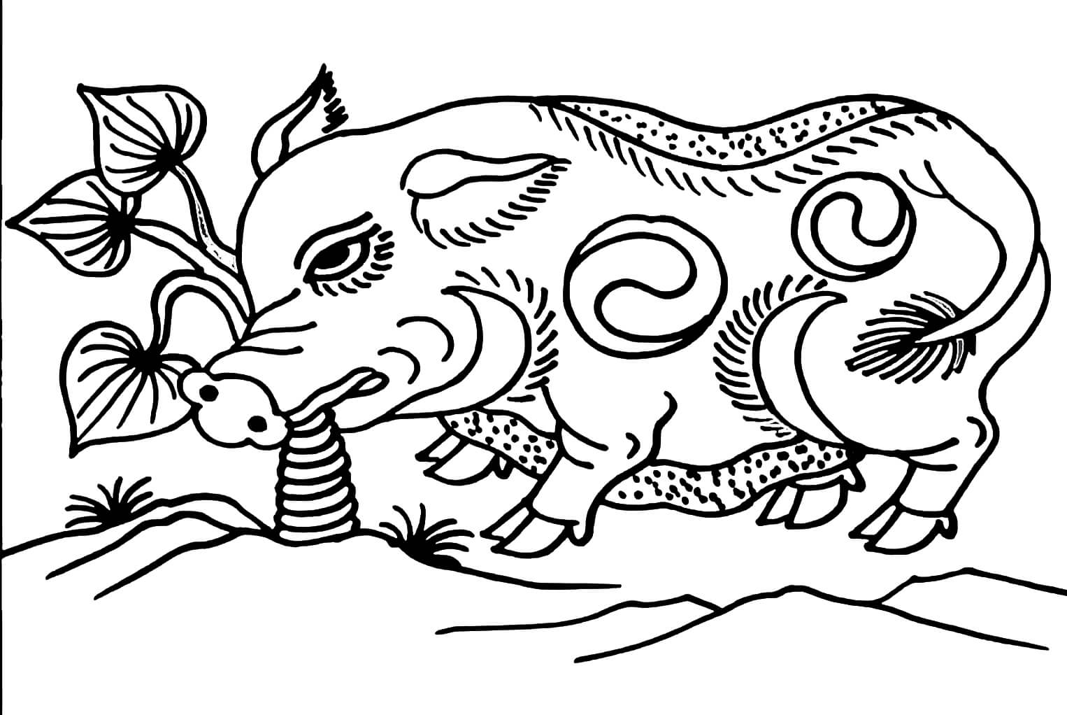 Tô Màu Tranh Dân Gian Đông Hồ