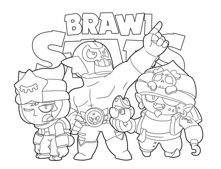 Tô Màu Brawl Stars