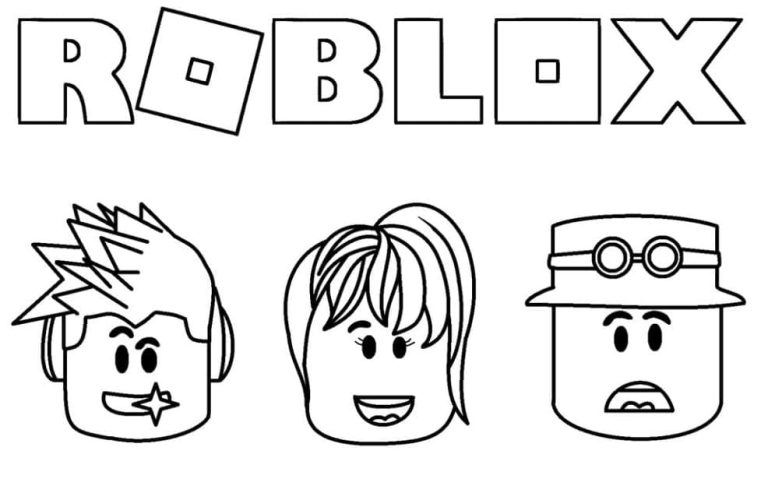 Tô màu Trò Chơi Roblox Ngộ Nghĩnh
