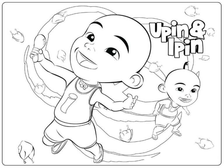 Tô Màu Upin và Ipin