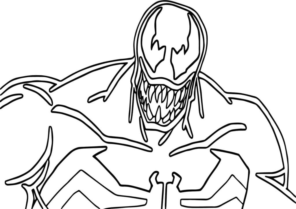 Tô màu Venom Phi Thường