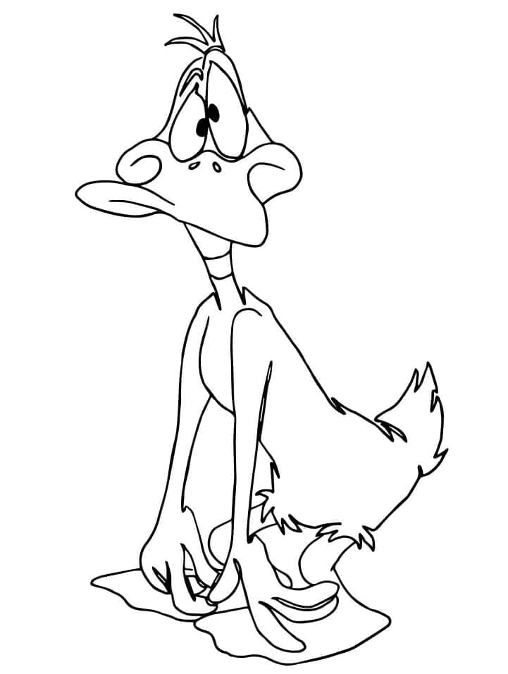 Tô màu Vịt Daffy Ngộ Nghĩnh