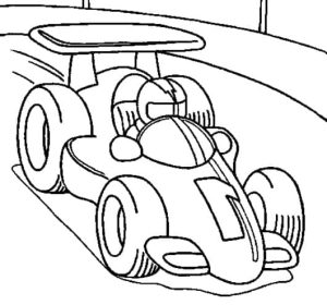 Tô màu Xe Đua F1