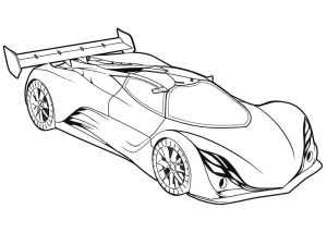 Tô màu Xe Đua Lamborghini
