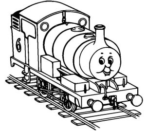 Tô màu Xe Lửa Percy