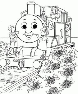 Tô màu Xe Lửa Thomas và Các Bạn Nhỏ