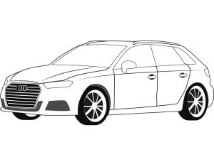 Tô màu Xe Ô Tô Audi S3