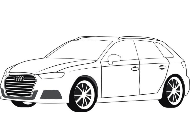 Tô màu Xe Ô Tô Audi S3