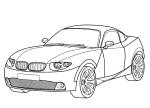 Tô Màu Xe Ô Tô BMW